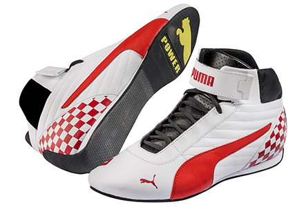 KART CAT MID III Shoe White - PUMA MOTORSPORT - レーシングシューズ